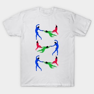 RGB La Danse by Henri Matisse Remix T-Shirt